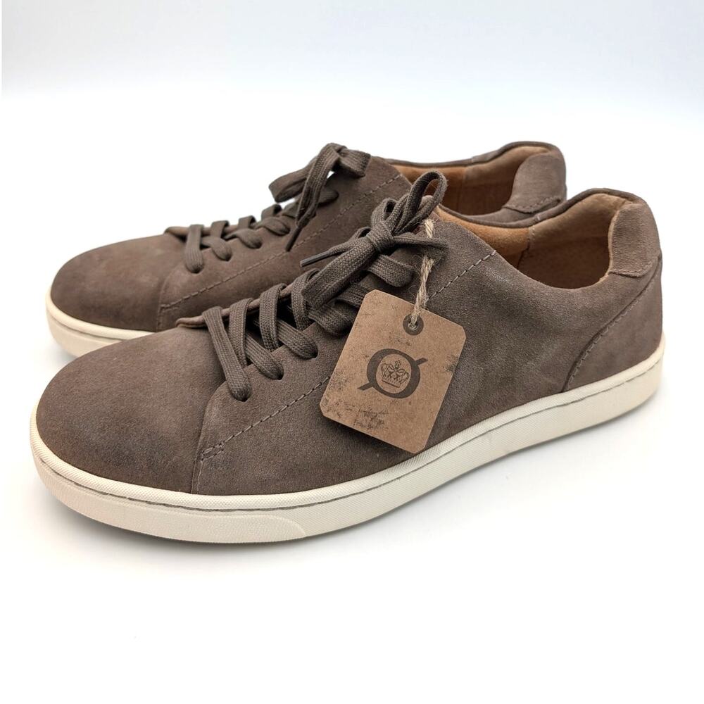 Børn Aden Slip-On Sneaker Shoes Lace Up Men's Taupe Size US10.5M EU44.5